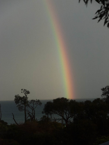 Rainbow over Waratah Bay, Victoria (i)