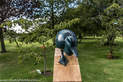 Nice Day For A Dip by Peter Killeen: Sculpture In Context 2012 at the National Botanic Gardens by infomatique