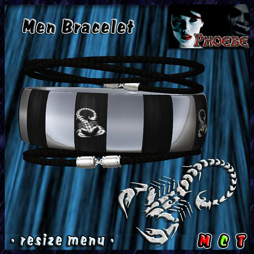 -P- Scorpions Bracelet for Men