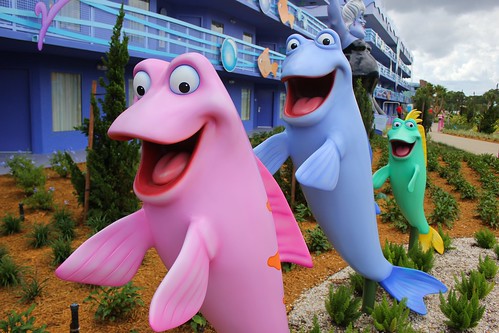 The Little Mermaid wing at Disney's Art of Animation Resort
