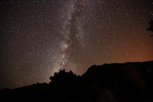 The Milky Way over La Palma