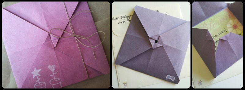 Tarjetas de Origami