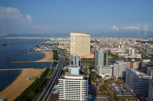 福岡タワーから見た風景