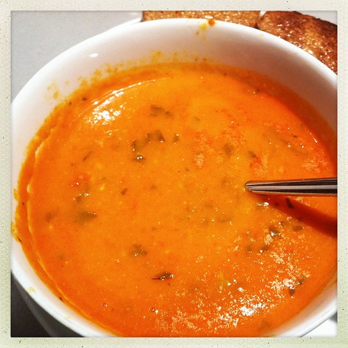 Fennel Roasted Red Pepper Soup