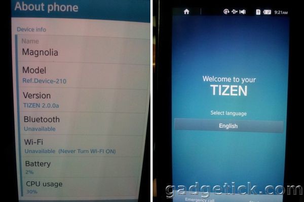 Samsung на Tizen 2.0