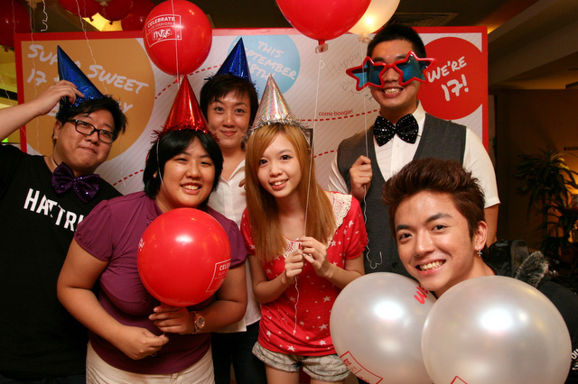 The fun members in my team - Eugene, Valentine, Janice, Malcolm, and Kun!