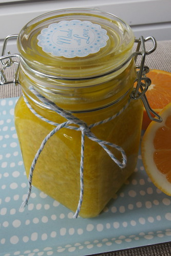 Orange and Lemon Scrub