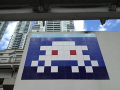Space Invaders Art Project Miami