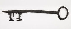 Iron Key found at Weoley Castle, 14th to 15th century