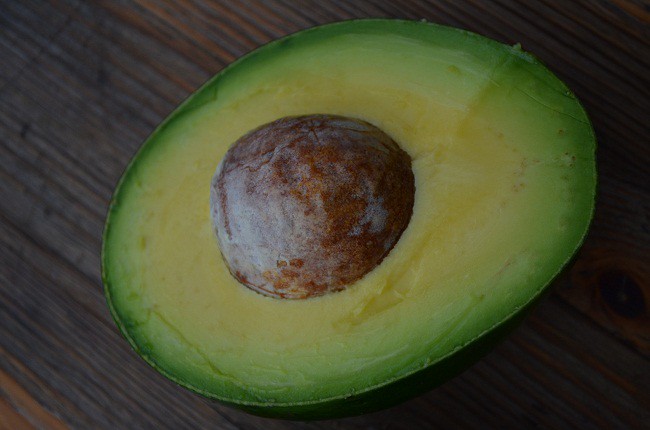 opened avocado