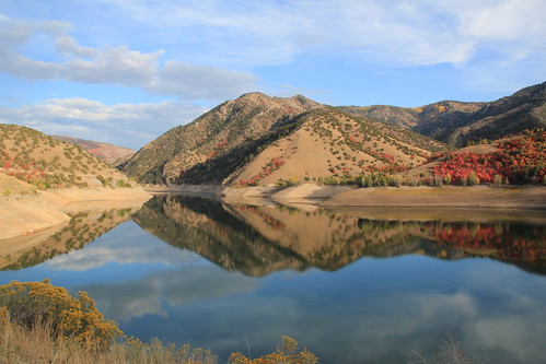 Porcupine Reservoir in the Fall