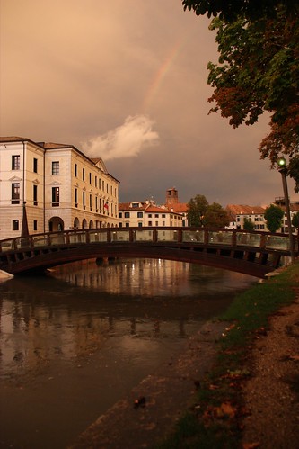 Treviso Italy after the rain