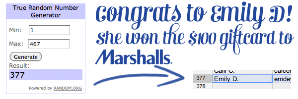 winner marshalls