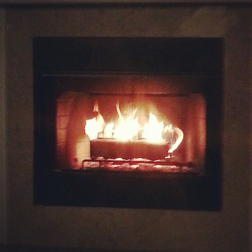 First fire of the season...