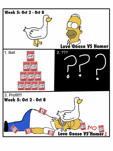 Love Goose vs No Homers