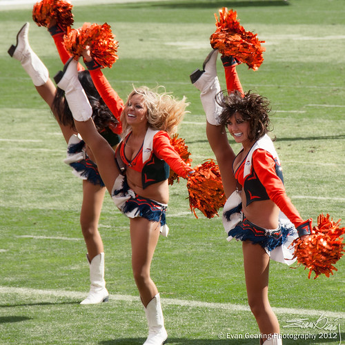 Denver Broncos Cheerleaders by Evan Gearing (Evan's Expo)