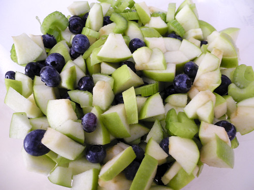 Light Blueberry Waldorf Salad
