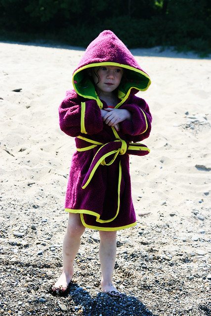 Beach Robes I made for the kids