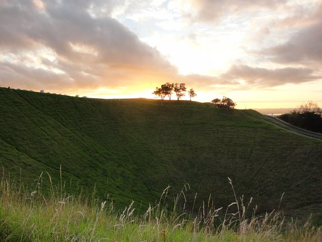 Crater at Mt Eden by Jessica Moros