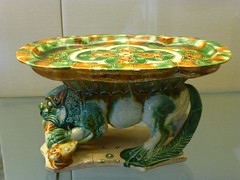 Lion Supporting a Tray