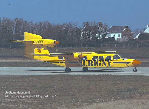 G-JOEY Britten-Norman BN-2A Mk.III-2 Trislander by Jersey Airport Photography