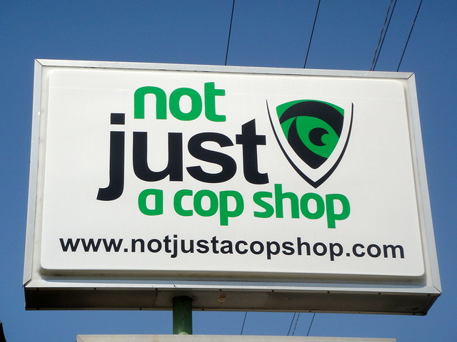 not just a cop shop