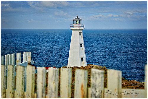 Cape Spear Lighthouse by Nancy Hawkins