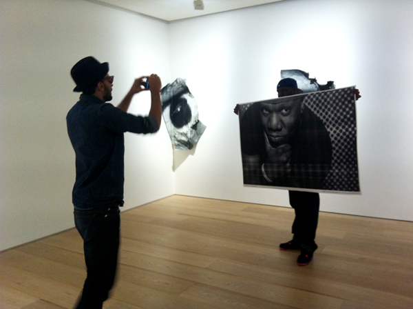 RECAP: JR "Pattern" & Peter Zimmermann "D.R.O.P." @ Galerie Perrotin