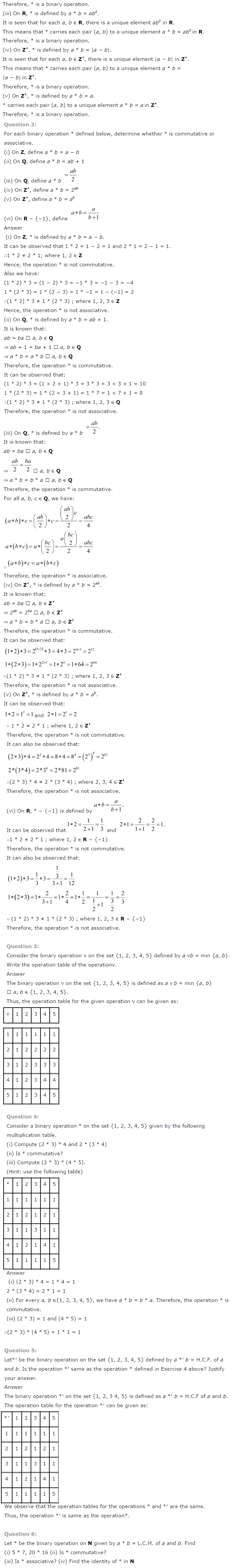 NCERT Solutions For Class 12 Maths Chapter 1 Relations and Functions-8