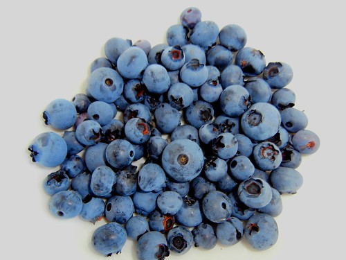 Fresh fruits like blueberries are essential to a healthy diet for backs.