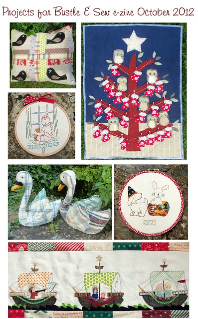 Projects for Bustle & Sew ezine