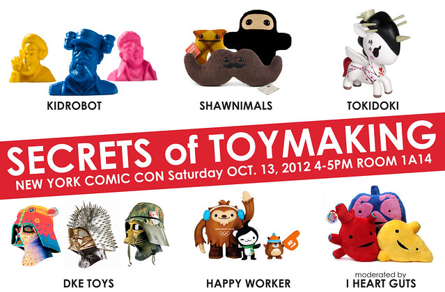 NYCC 2012 Secrets of the Toymakers Panel