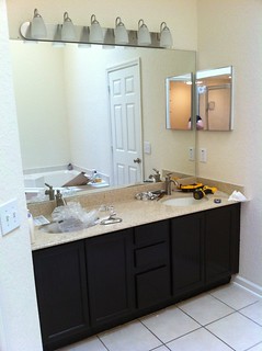 The bathroom is almost finished!