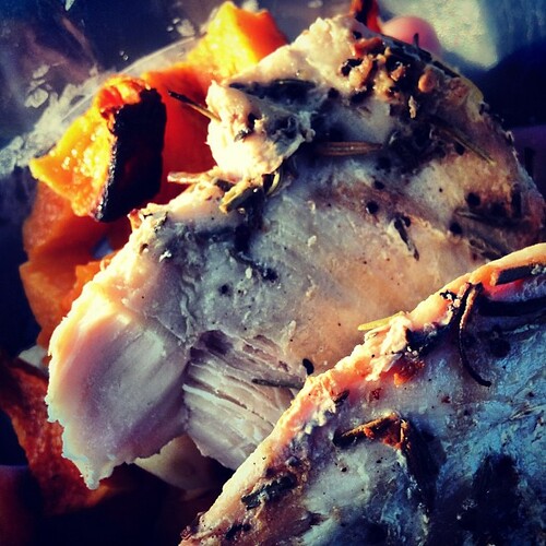 Followed by post-wod moms of chicken and butternut squash. #whole30 #paleo
