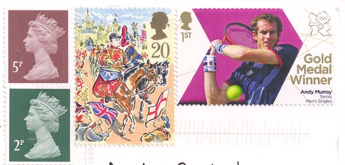 England Stamps-2012 Olympic Stamp