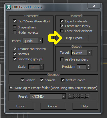 3ds Max] Exporting with Textures | Gumshoe