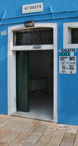 Venice Italy - Pay Toilets