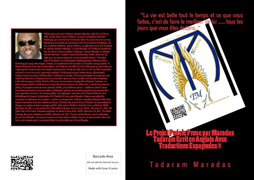 Le Projet Poésie Prose par Maradas Tadaram Ecrit en Anglais Avec Traductions Espagnoles © Authored by Tadaram Maradas by Tadaram Alasadro Maradas