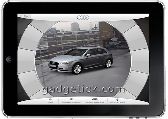 Приложение iPad для Audi A3