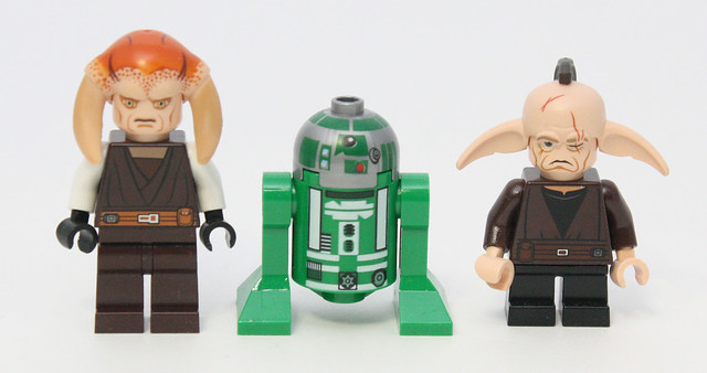 Lego Star Wars # Even Piell personaje de set 9498 # = top!!! 