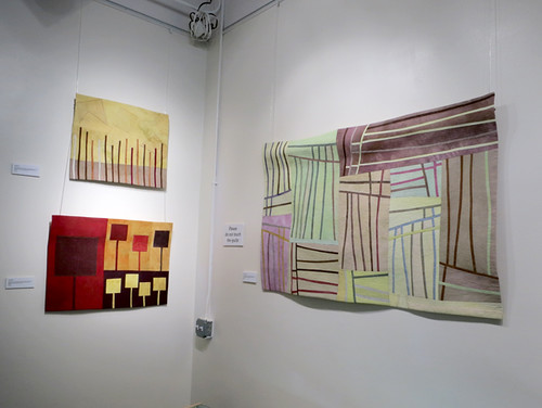 Lisa Call Dream 37 & 38 & Structures 97 at The ArtQuilt Gallery