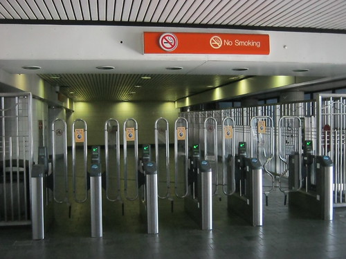 Atlanta subway entrance