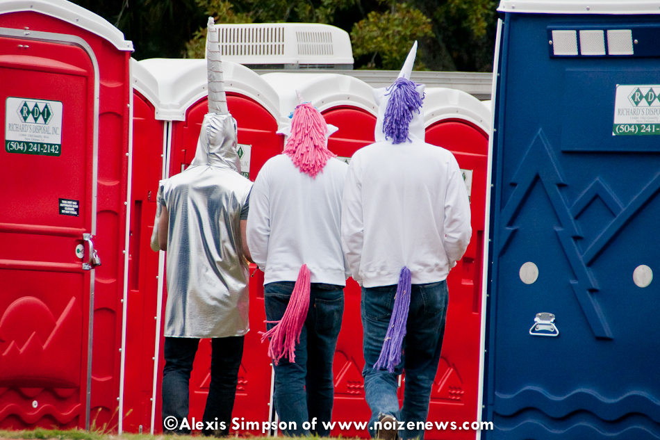Even Unicorns Have to Use the Porta-Potties! (Voodoo Experience in New Orleans 2011)