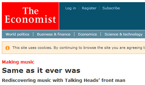Making music- Same as it ever was - The Economist