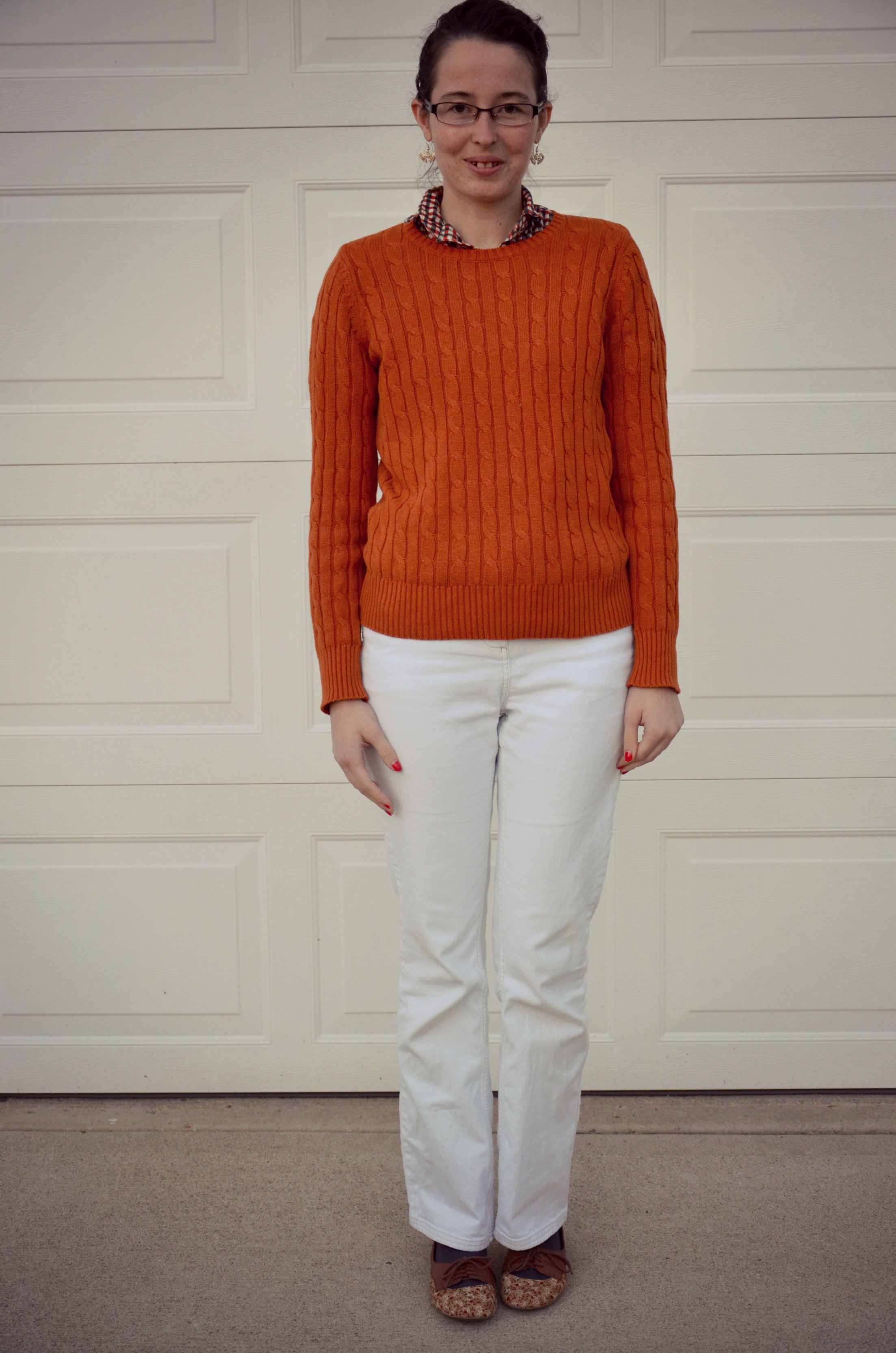 What I Wore - Time is Love ❘ Modest ❘ Fashion ❘ Fall ❘ Wearing White Jeans in the Fall ❘ Boden