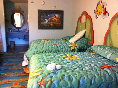 The Little Mermaid rooms at Disney's Art of Animation Resort