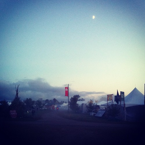 moon rise #commongroundfair #cgcf2012 #mabon #maine