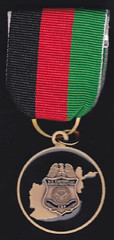 CBP Afghanistan medal reverse