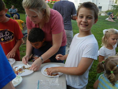 Aug 1 2012 Primary activity at Hartmans, Clark wagon