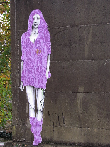 Purple lady